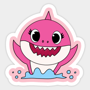 Mama Shark Sticker